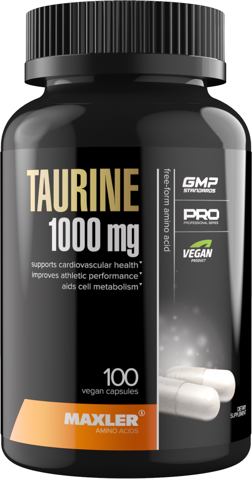 Maxler Taurine, нейтральный, 100 шт.