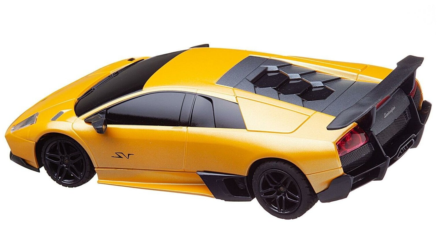 Машина р/у 1:24 Lamborghini Murcielago LP670-4, цвет желтый