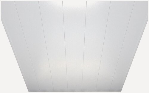 Изображение товара Комплект реечных потолков Mr.Tektum Мульти 150 бесщелевой 1,5м х 1,05м Белый матовый