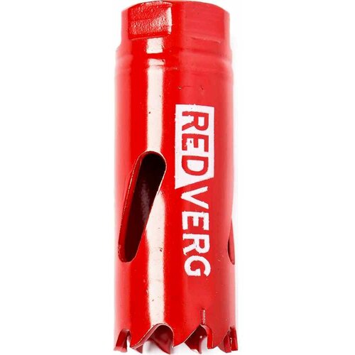 Коронка биметаллическая RedVerg 19 мм(501171) коронка биметаллическая kraftool 19мм