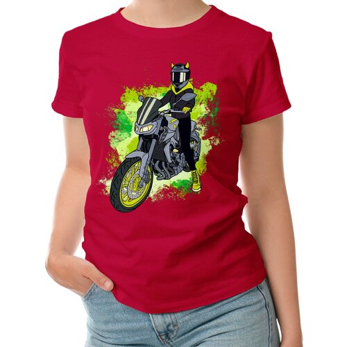 фото Футболка roly, размер s, красный