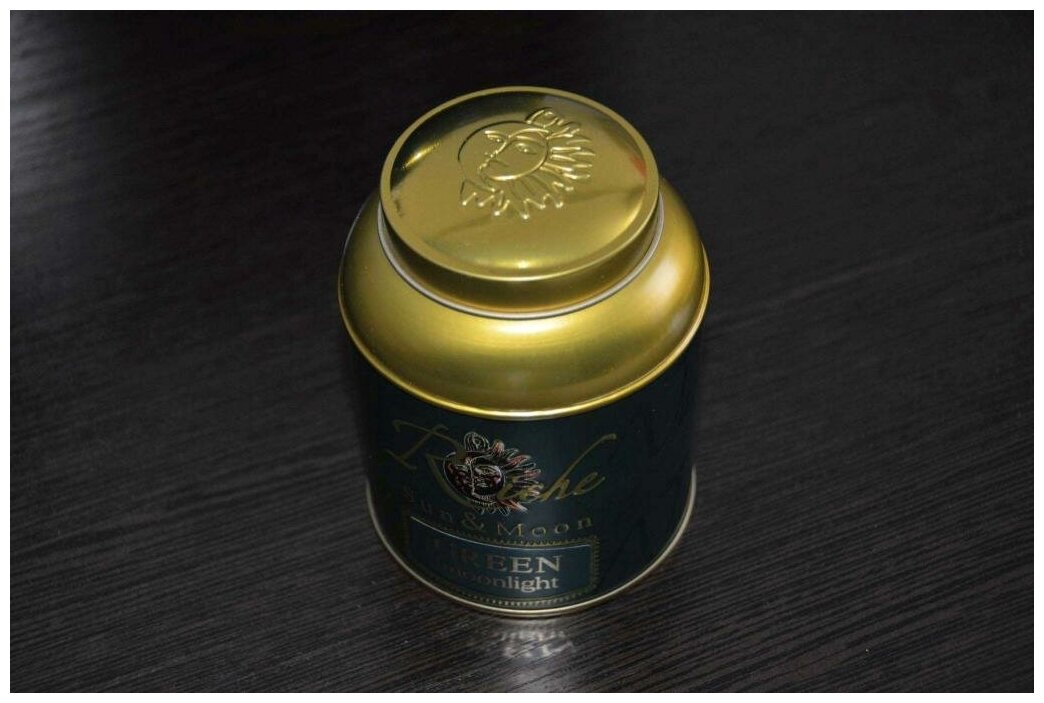 Riche Natur чай зеленый MOONLIGHT, китайский 100г ж/б - фотография № 3