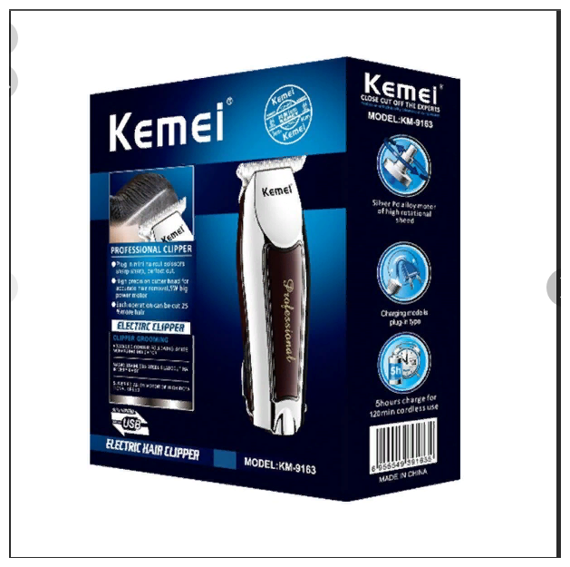 Kemei KM-9163 мощный профессиональный триммер для стрижки волос
