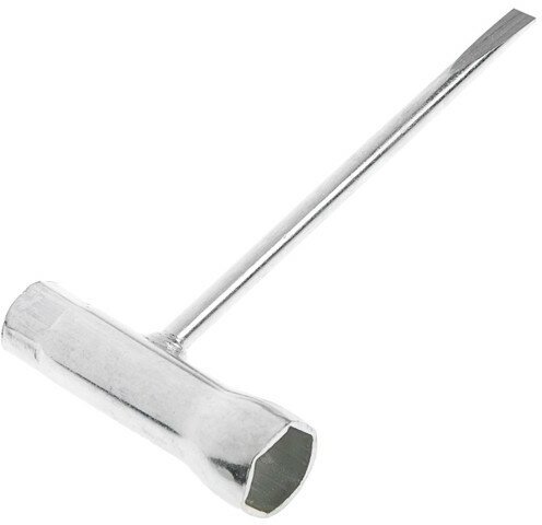 Ключ-отвертка Rezer 1319-151, для цепных пил, 19/13 мм, 2 трубчатых ключа и отвертка для дома