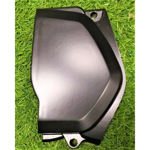 Крышка ведущей звезды для питбайка Kayo125-140 металл. черная