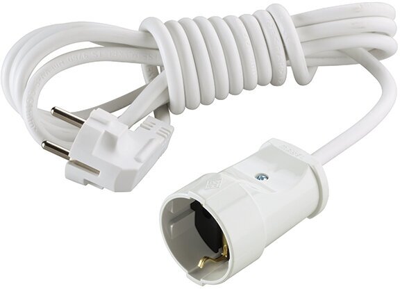 фото Удлинитель ALFA 1 гнездо 10 метров, с заземлением