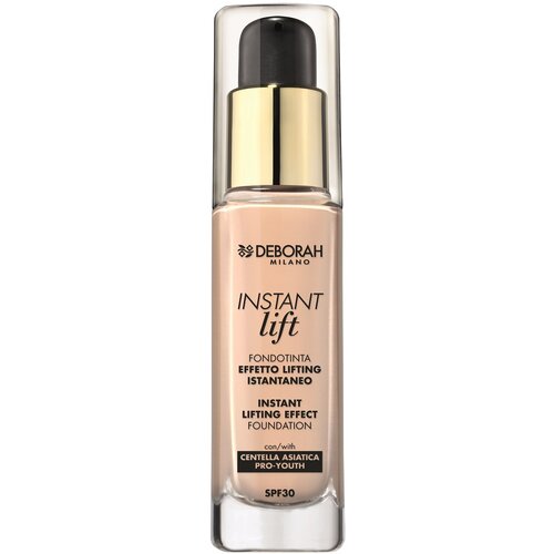 Тональная основа для лица c эффектом лифтинга Deborah Milano Instant Lifting Effect Foundation SPF 30 30 мл . deborah milano консилер для лица instant lift concealer 4 2 г 00 слоновая кость