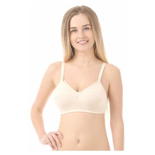 фото К100314 бюстгальтер для кормящих женщин "hunny mammy" размер(75-d) бежевый