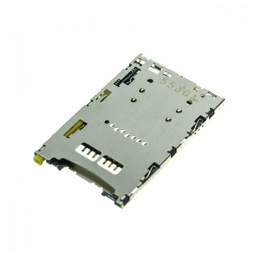 Коннектор сим карты (SIM) + коннектор карты памяти (MMC) для Sony E6553 Xperia Z3+ / E6603/E6653 Xperia Z5 / E6853 Xperia Z5 Premium динамик speaker sony d6503 d5803 e6553 e6533 e6653 e6683 f5121 f5122 z2 z3 compactl z3 z5