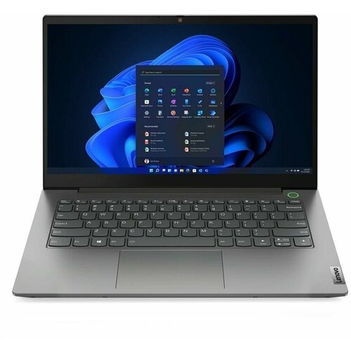 Ноутбук Lenovo ThinkBook 14 G4 IAP 14.0 FHD (1920x1080) IPS 300N, i3-1215U, 8GB DDR4 3200, 256GB SSD M.2, Intel UHD, NoOS (21DH0017RU) (серый)