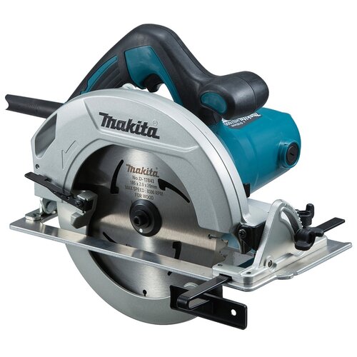 Дисковая пила Makita HS7600, 1200 Вт, синий/серебристый пила makita jr3051tk кейс 1200 вт