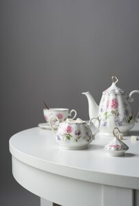 Чайный сервиз BILLIBARRI «Ravenna» 14 предметов: Чайник 1000мл, сахарница, 6 чашек 250мл с блюдцами