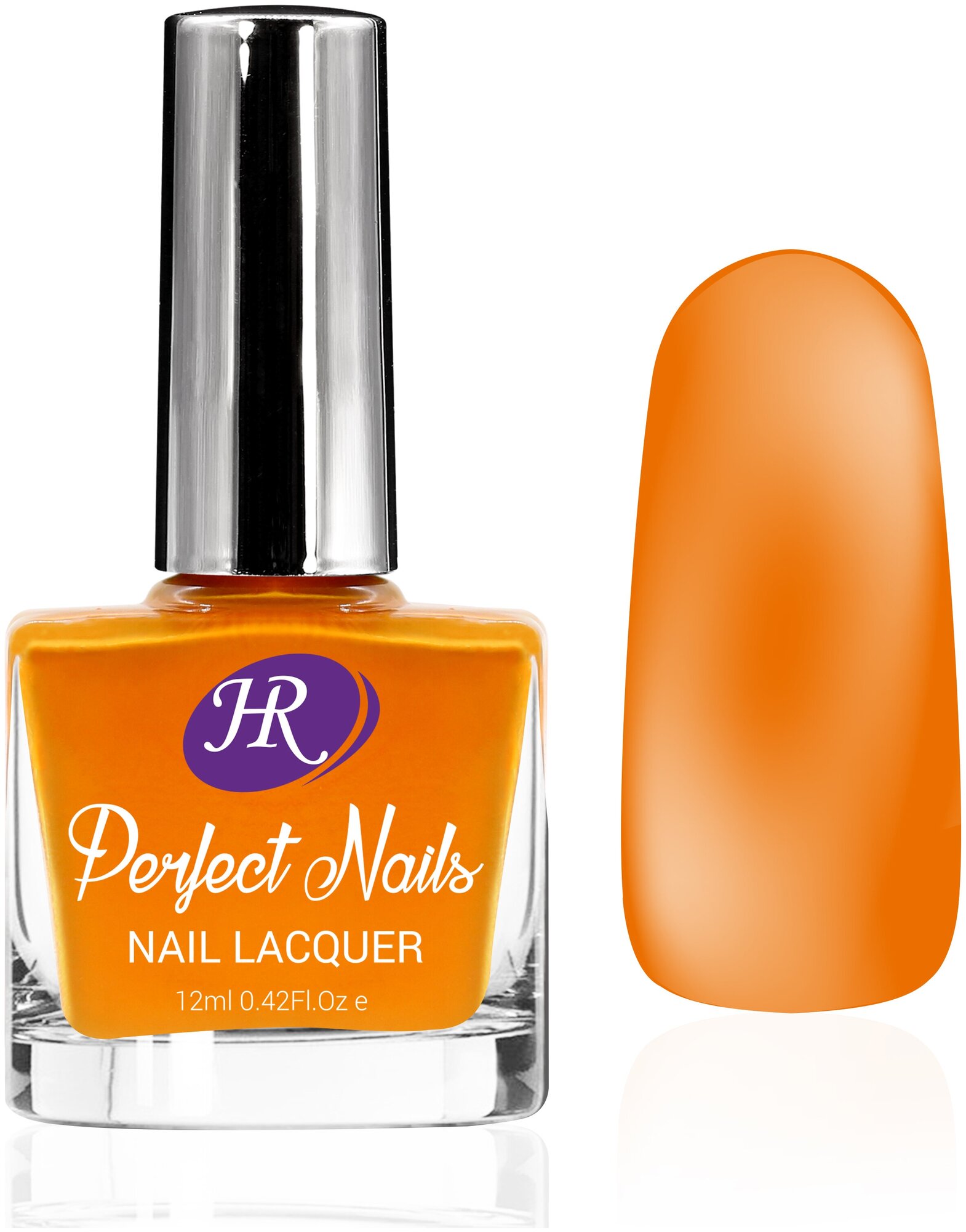 Лак для ногтей Holy Rose "Perfect Nails" тон №03 оранжевый, 12 мл