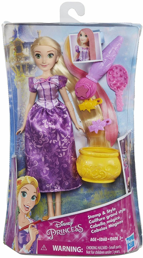 Princess Кукла Принцесса Рапунцель Магия волос 26 см E0064