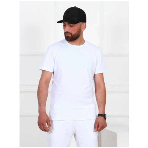 Мужская черная базовая футболка повышенной плотности TEMPORADA