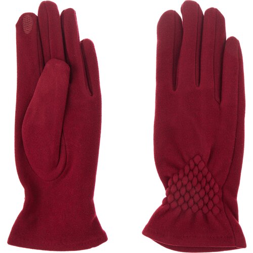 фото Перчатки женские mellizos g15-2f 1465-11 бордовый