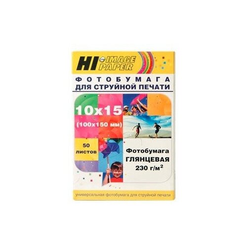 Hi-Black бумага A21181 Фотобумага матовая односторонняя, Hi-Image Paper 10x15 см, 230 г м2, 50 л.