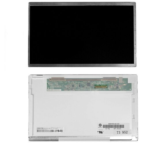 Матрица для ноутбука 10.1 1024x600 WSVGA, 40 pin LVDS, Normal, LED, TN, без крепления, матовая. PN: B101AW03