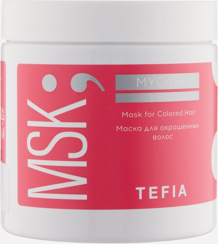 Изображение товара Tefia MyCare Color Маска для окрашенных волос, 500 мл