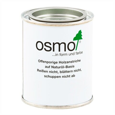 OSMO Краска Осмо непрозрачная для наружных работ Osmo Landhausfarbe 0,125 л. 2311 Красно-Коричневая - фотография № 2