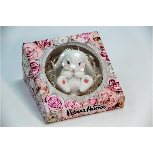 Ароматическое мыло - кролик в подарочной коробочке