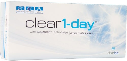 Контактные линзы Clearlab Clear 1-Day Однодневные, -1.50 / 14.2 / 8.7, 30 шт.