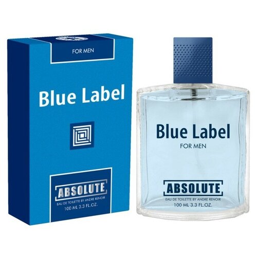 Туалетная вода мужская Absolute Blue Label, 100 мл