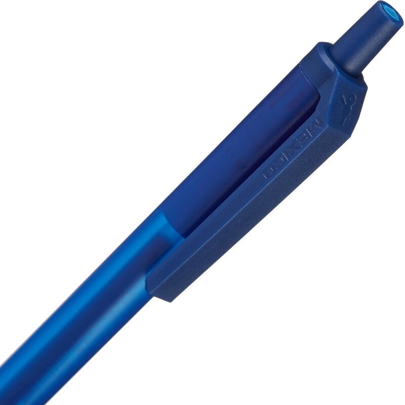 ручка шариковая Bic Round Stic Clic, 0,4 мм, автомат., синяя (упаковка 20 шт) - фото №7