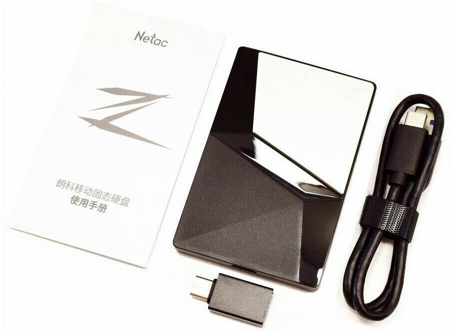 Внешний SSD USB 3.2 Gen 2 Type-C Netac - фото №7