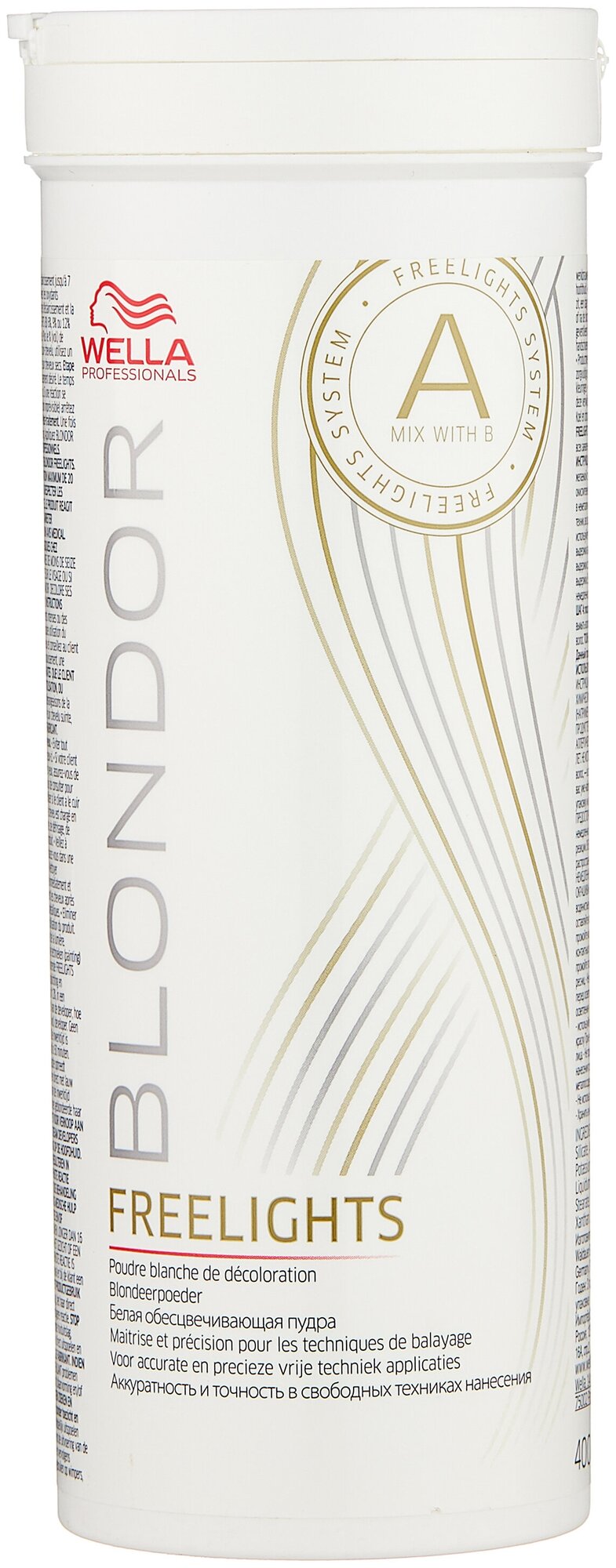 Wella Professionals Обесцвечивающая пудра Blondor Freelights, 400 г