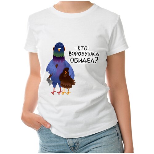 фото Футболка roly, размер s, белый