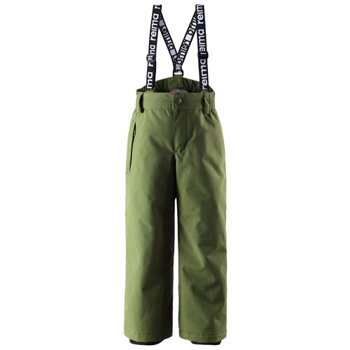 Брюки Reima Loikka, размер 110, зеленый брюки reima loikka 522281 размер 104 зеленый