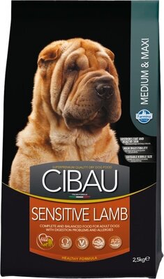 FARMINA Сухой корм для собак всех пород с чувствительным пищеварением CIBAU ягненок 6022 | Cibau Sensitive Lamb Medium Maxi 12 кг 39024