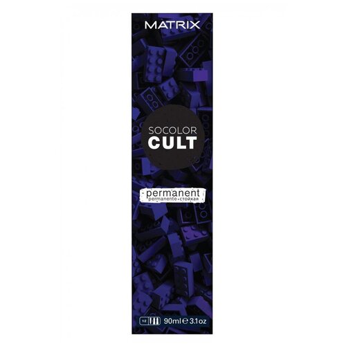 Matrix SoColor Cult Demi Disco Silver - Стойкая крем-краска для волос Серебро диско, 90 мл