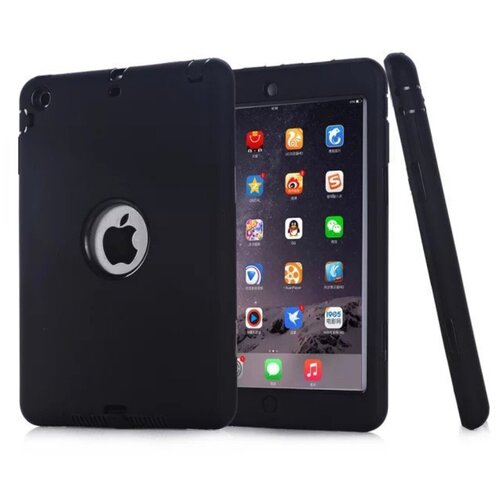 фото Чехол-бампер mypads для ipad pro 12.9 2017 (a1671 / a1670) противоударный усиленный ударопрочный черный