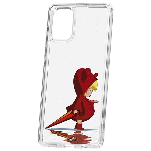 фото Чехол на самсунг а71 kruche print девочка с зонтом кruче