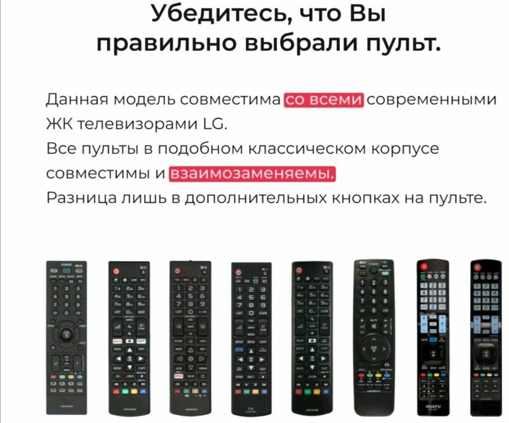 Пульт LG AKB73715601(akb73715634, akb74475401, akb73975728) для LG/Эл-джи/л-джи телевизора