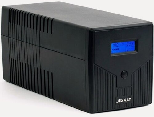 Изображение товара Источник бесперебойного питания Бастион Skat-UPS 1000/600 (1000VA 600W) встр. АКБ 2 x 7Ач