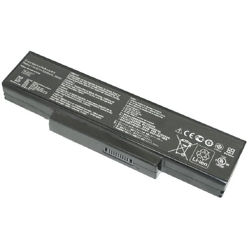 Аккумуляторная батарея для ноутбука Asus K72 (A32-K72) 10,8V 56Wh черная cp new genuine laptop battery l11m3p01 11 1v 4160mah 3icp5 56 120 for u310