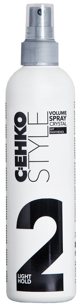 Спрей для волос объема Кристал (Style volume spray crystal) C:EHKO, 300 мл