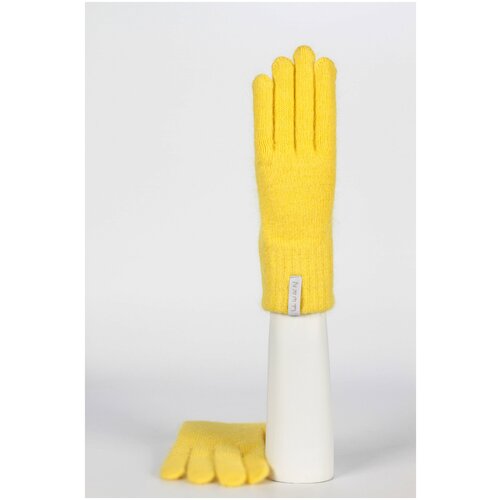 фото Перчатки ferz зимние, шерсть, размер m, желтый
