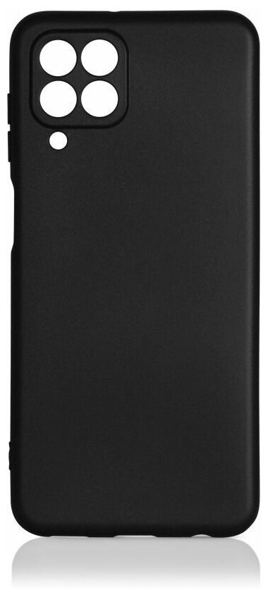 DF / Силиконовый чехол для телефона Samsung Galaxy M33 на смартфон Самсунг Галакси М33 DF sCase-143 (black) / черный