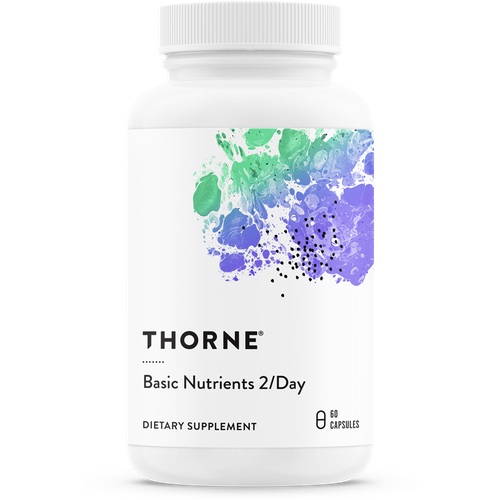 Купить Ежедневный витаминный комплекс, Basic Nutrients 2/Day, Thorne Research, 60 капсул