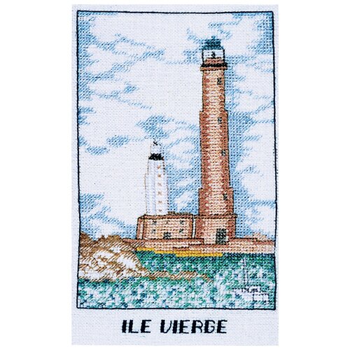 фото Набор для вышивания: phare “ile vierge” (маяк иль вьерж) le bonheur des dames, 10,5*17,5 1983