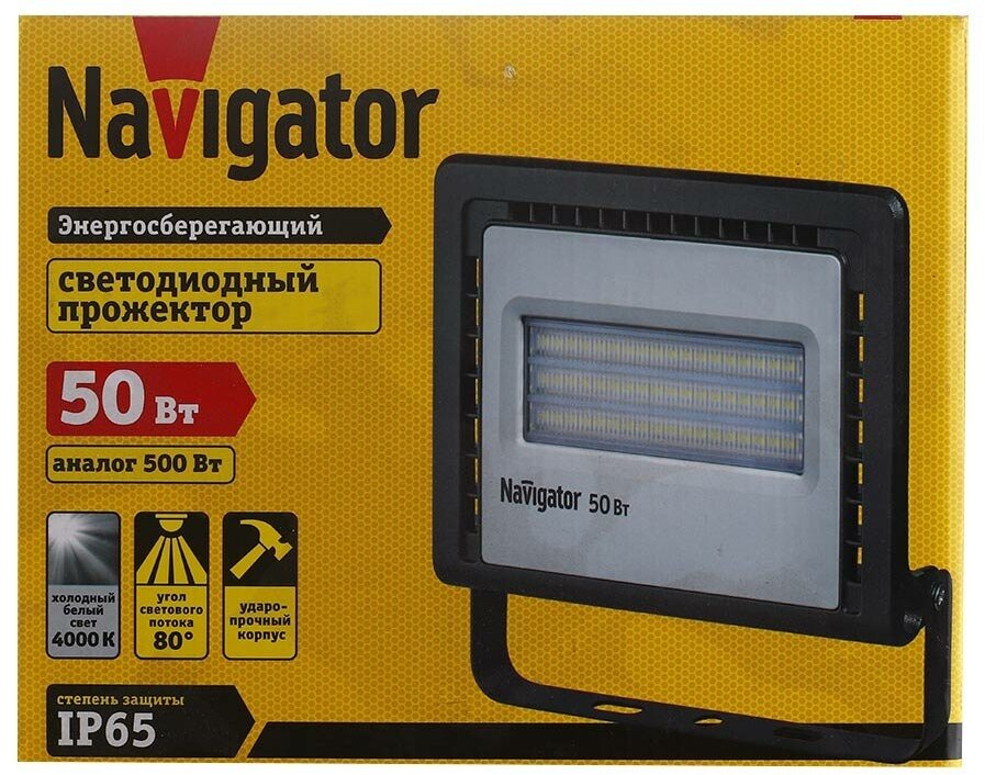 14145 Светильник 14 145 NFL-01-50-4K-LED Navigator - фото №4