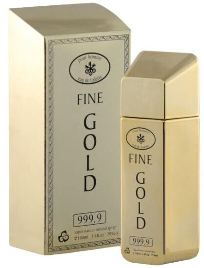 Мужская туалетная вода Kpk Parfum Fine Gold, 100 мл