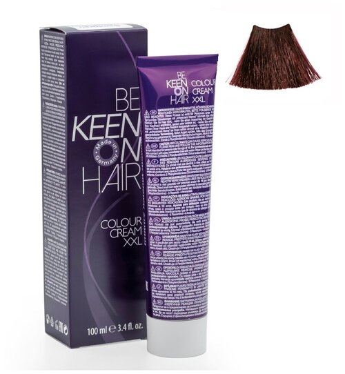 KEEN Be Keen on Hair крем-краска для волос XXL Colour Cream, 5.75 kastanie