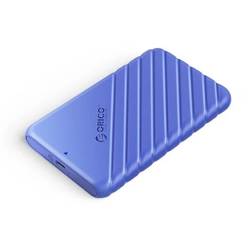 Box для жесткого диска, салазка для HDD ORICO-2.5 USB3.1 Gen1 Type-C Hard Drive Enclosure Blue orico 2520u3 2 5 inch hdd case sata 3 0 to usb 3 0 5gbps 4tb hdd ssd enclosure support uasp hd external hard disk box