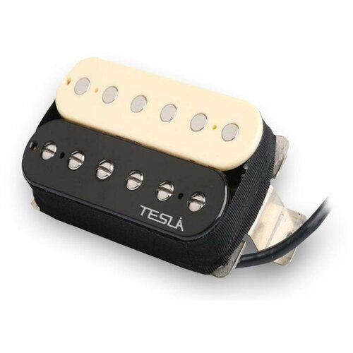 Tesla OPUS-1/ZB/BR Bridge. Звукосниматель, хамбакер, зебра звукосниматель tesla opus 5 brushed neck