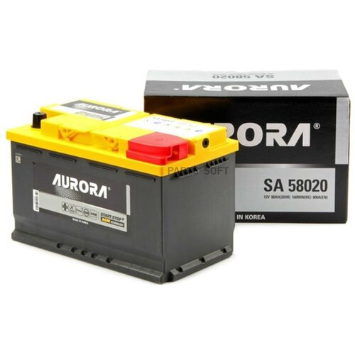 Аккумулятор AURORA DIN AGM 58020 L4 (L) AURORA SA58020 | цена за 1 шт